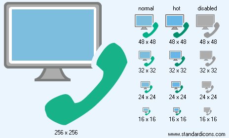 Phone Support Icon Images