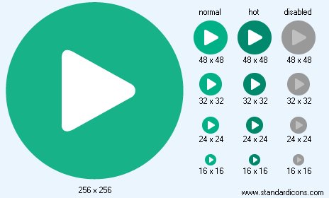 Play Button Icon Images