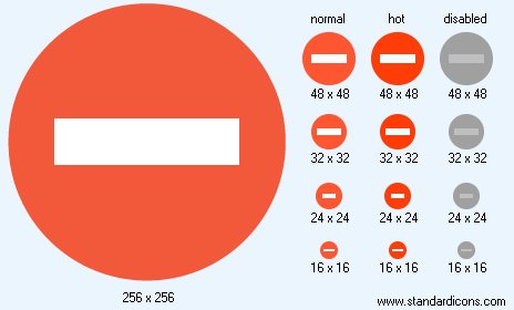 Restricted Icon Images