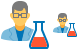 Scientist icons