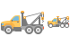 Tow truck icons