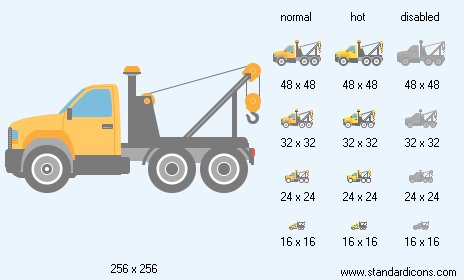 Tow Truck Icon Images