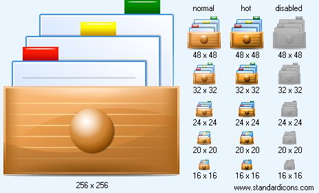 Card File Icon Images