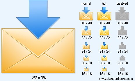 Get Mail Icon Images