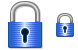 Lock icons