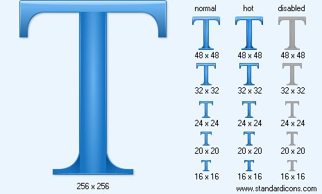 Text Icon Images