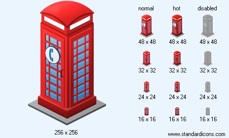 Call Box Icon Images