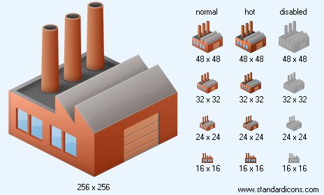 Coal Plant Icon Images