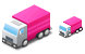 Pink van