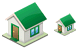 Small house icons