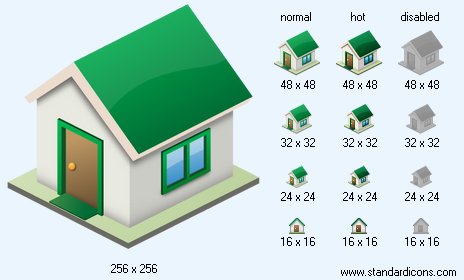 Small House Icon Images