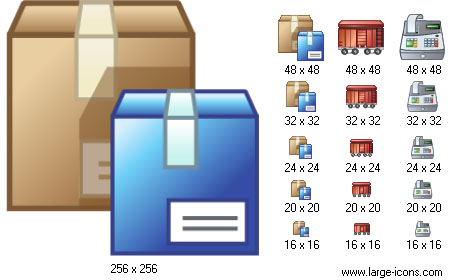 Large Logistics Icons