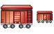 Freight car icons