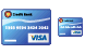 Visa card icons