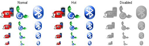 large mobile icons