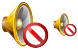 Mute icons