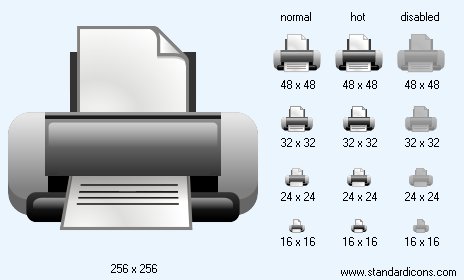 Print Icon Images