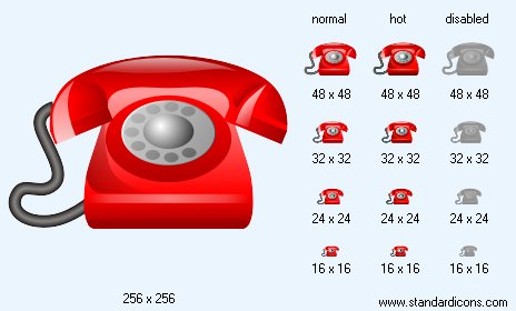 Telephone Icon Images