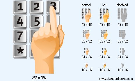 Tone Dialing Icon Images