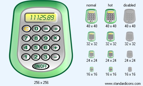 Calc Icon Images