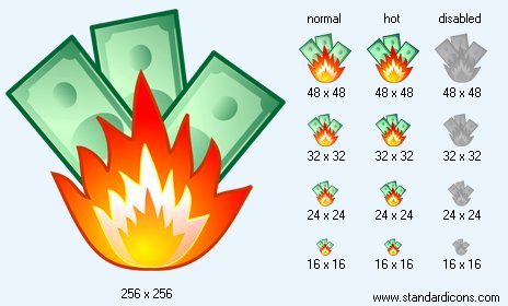 Fire Damage Icon Images