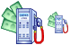 Fuel expenses icon