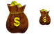 Money sack icon