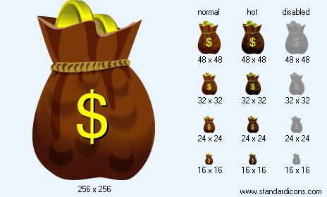 Money Sack Icon Images