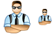 Security guard icon