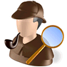 Detective with Shadow icon