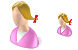 Girl SH icons