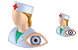 Optometrist icons