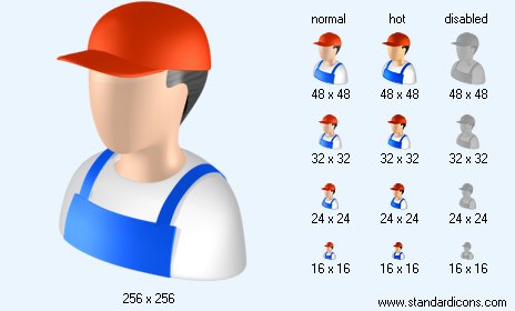 Worker Icon Images