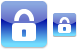 Lock icons