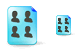 Client list icons
