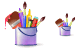 Paint tools icons