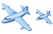 Airplane icons