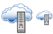 Cloud computing icons