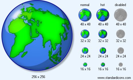 Earth Icon Images