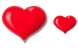 Heart icons