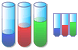 Test tubes icons