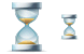 Hourglass icons