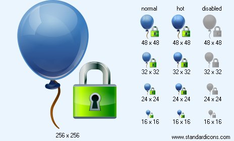 Lock Event Icon Images