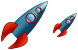 Rocket icons