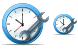 Time settings icons
