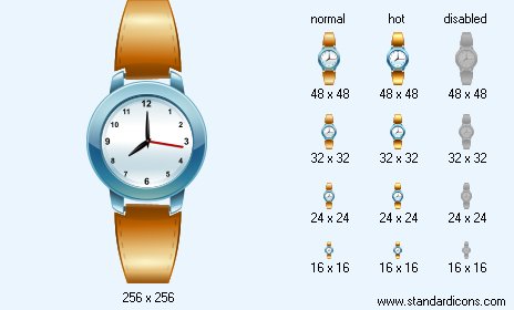 Wrist Watch Icon Images