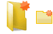 New yellow folder icons