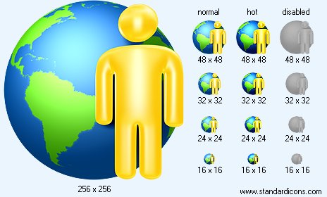 Online Contacts Icon Images