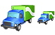 Panel truck icons