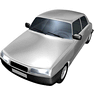 Silver Car icon